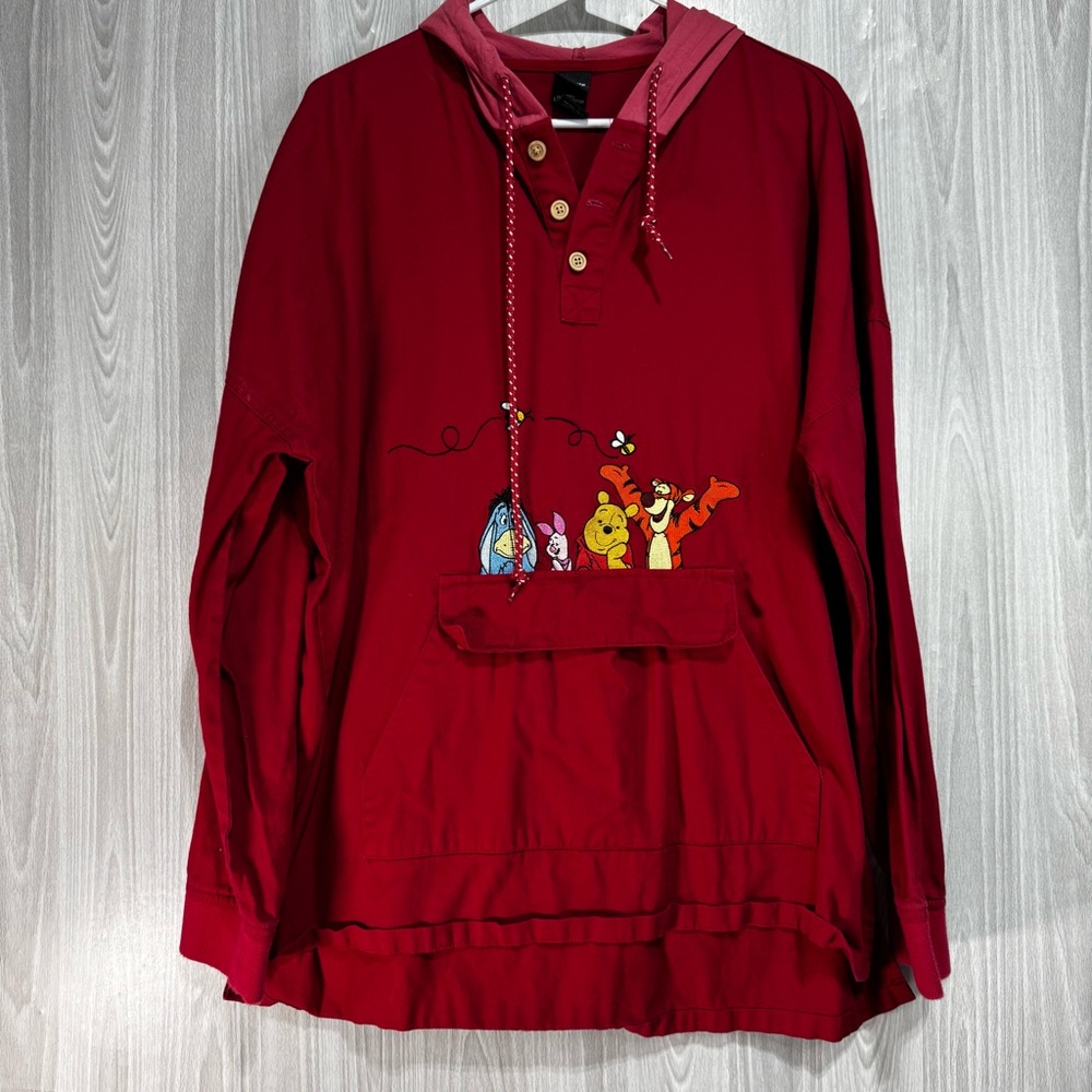 Disney Winnie the Pooh Oh Bother Hoodie BoxLunch Exclusive Size M Embroidered